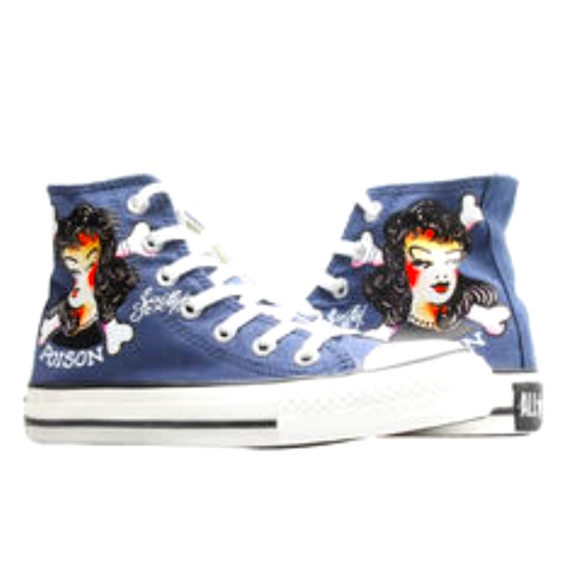 Converse Shoes - Converse Poison Girl Hi Sneakers